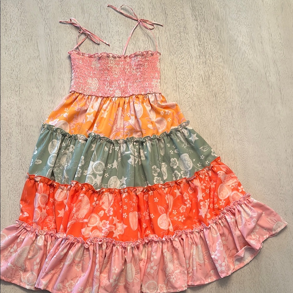 Agua Bendita Girls sundress - Like new